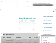 Tablet Screenshot of absolutepokertips.com